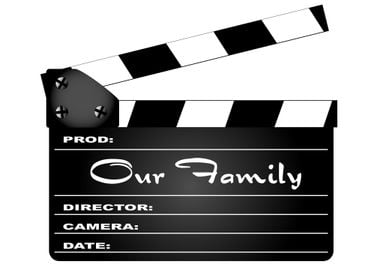 Our Family Clapperboard