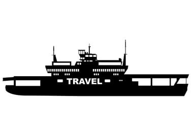 Car Transporter Ferry Tran