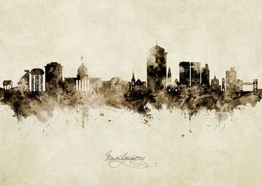 Montgomery Alabama Skyline