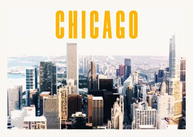 Chicago Vintage Poster