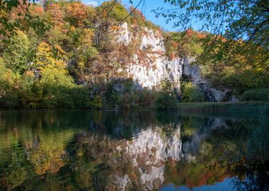 colorful lakes