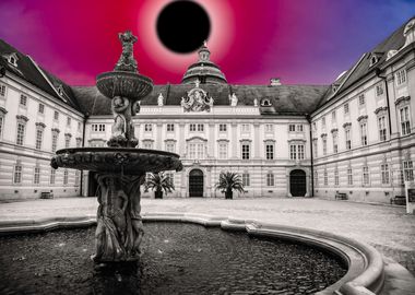 Eclipsing Melk Abbey