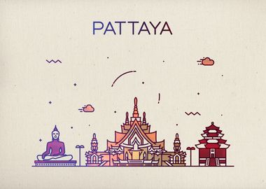 Pattaya City Skyline Fun