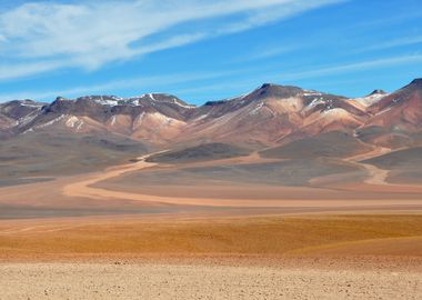 vulcanic landscape bolivia