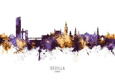 Sevilla Spain Skyline