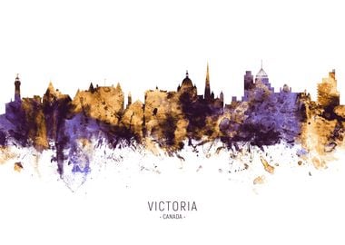 Victoria Canada Skyline