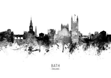 Bath England Skyline