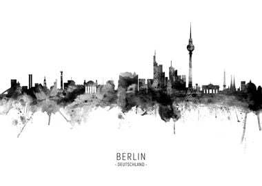 Berlin Germany Skyline