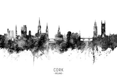 Cork Ireland Skyline