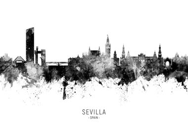 Sevilla Spain Skyline