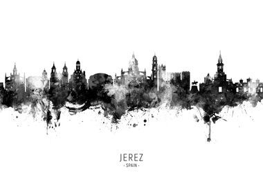 Jerez Spain Skyline