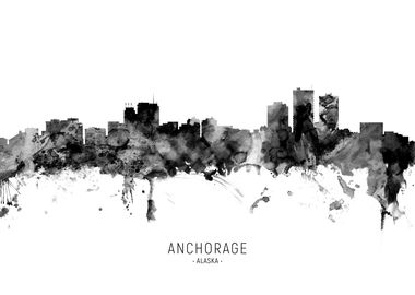 Anchorage Alaska Skyline