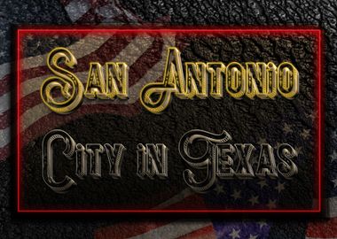 San Antonio City in Texas