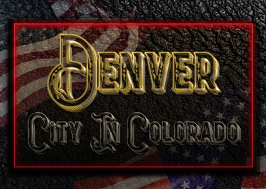 Denver City in Colorado