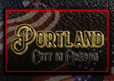 Portland City in Oregon