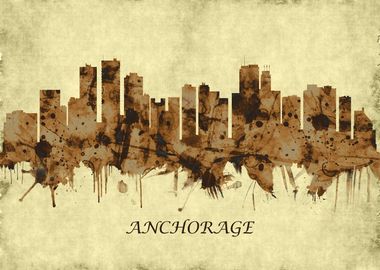 Anchorage Alaska Cityscape