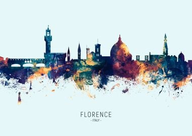 Florence Italy Skyline