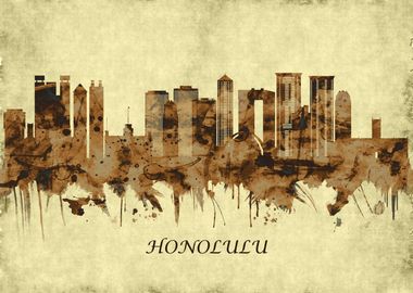 Honolulu Hawaii Cityscape