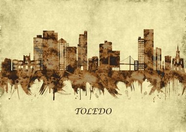 Toledo Ohio Cityscape