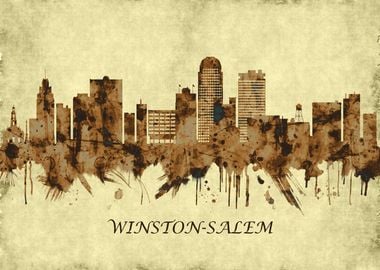 Winston Salem Cityscape