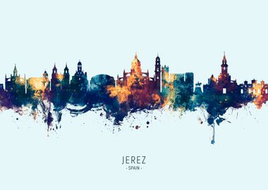 Jerez Spain Skyline