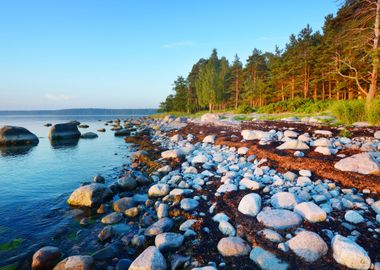 Rocks At The Coast Of Kasm