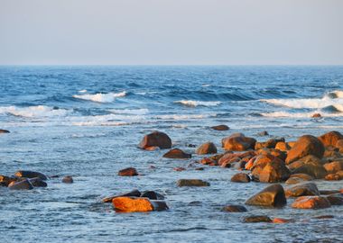 Baltic Sea Shore Hiumaa Is