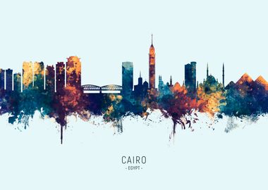 Cairo Egypt Skyline