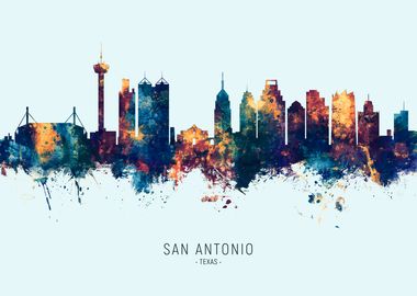 San Antonio Texas Skyline