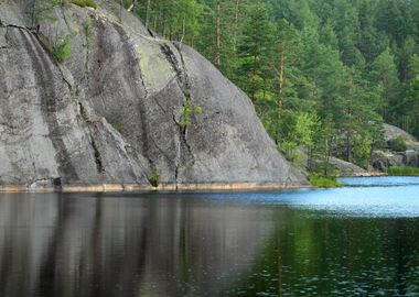 Saimaa Lake In Finland