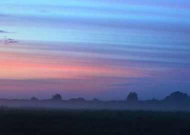 Colorful Sunrise At The Fi