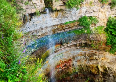 Valaste Juga Waterfall In