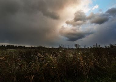 Dark Dramatic Rain Clouds