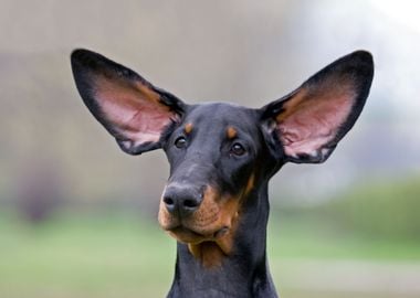 Black Dog Flying Ears