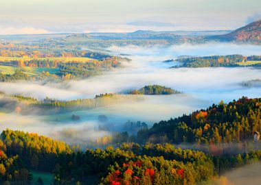 Czech Typical Autumn Lands