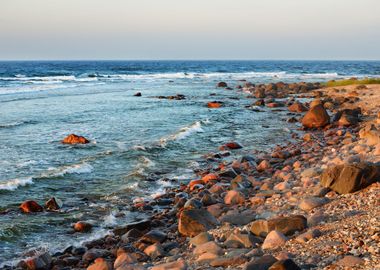 Baltic Sea Shore Hiumaa Is