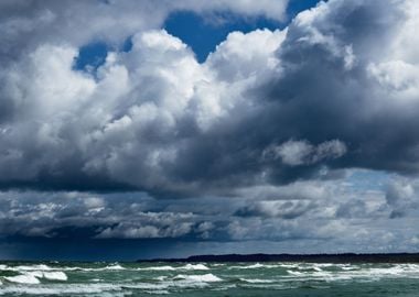 Baltic Sea Shore In Latvia