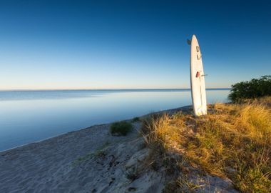 Surfing Board Pounded In S