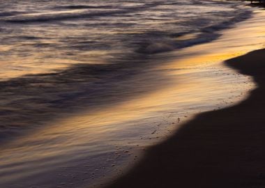 Baltic Sea Shore After Sun