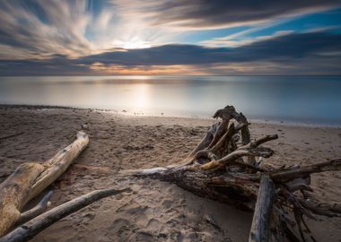 Rocky Baltic Sea Shore