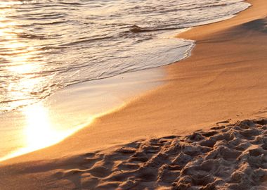 Beach In The Evening