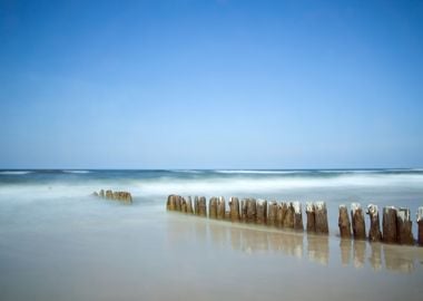 Baltic Seascape With Break