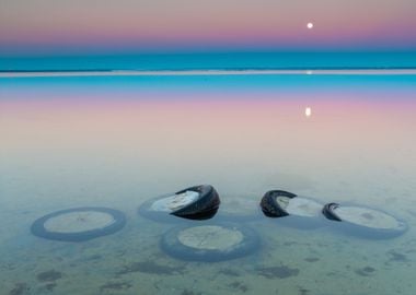 Beautiful Seascape Of Bay