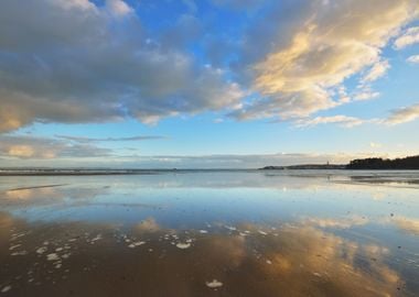 Ocean Coastline In Bretagn