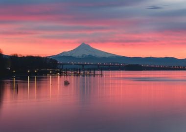 Mt Hood Sunrise Explosion