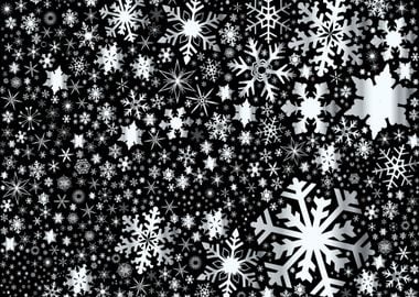 Silver Christmas Snowflake