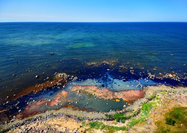 Baltic Sea Shore Hiumaa Is