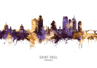 Saint Paul Skyline