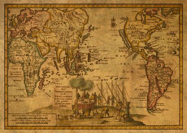 1594 Orbis Terrarum Map