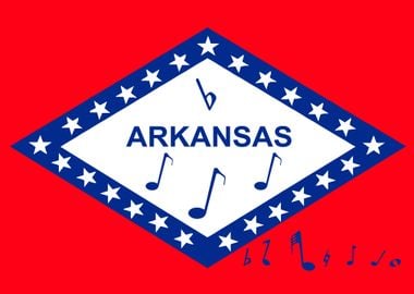 Musical Flag of Arkansas